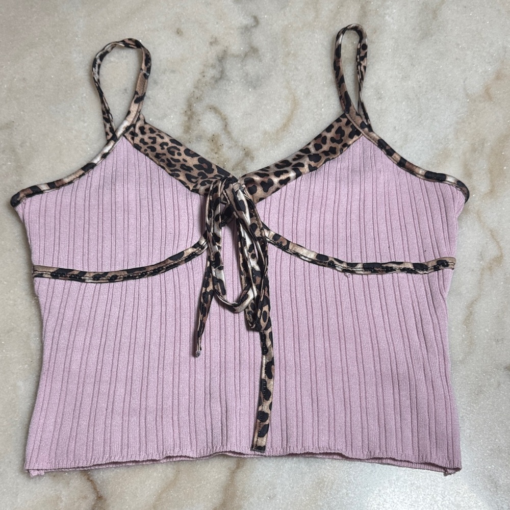 Animal print cami small